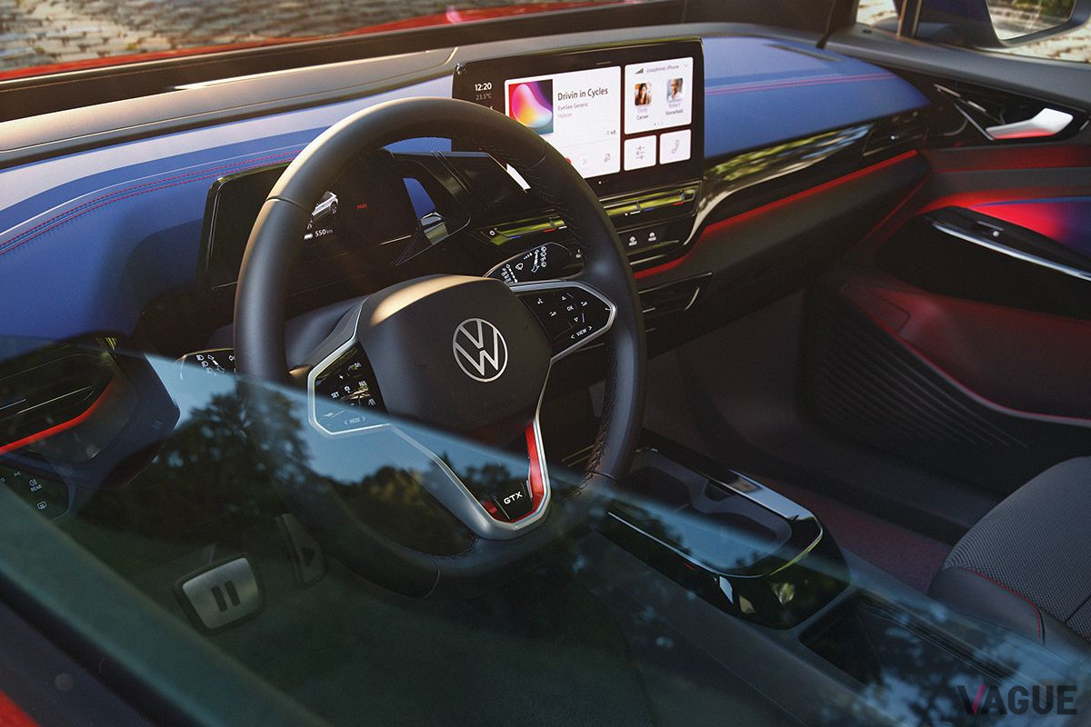 VW「ID.4 GTX」のインパネ