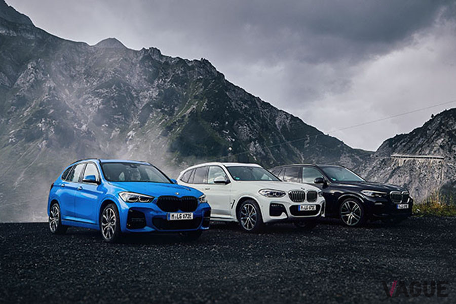 BMW X3初のPHVモデル「xDrive30e」の外観