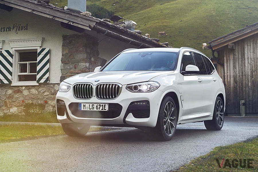 BMW X3初のPHVモデル「xDrive30e」の外観