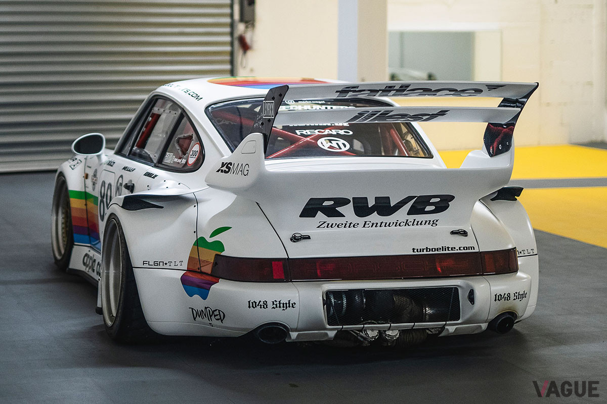 およそ1570万円で落札されたRWBが手がけたポルシェ「911カレラ4クーペ」（C）2021 Courtesy of RM Sotheby's