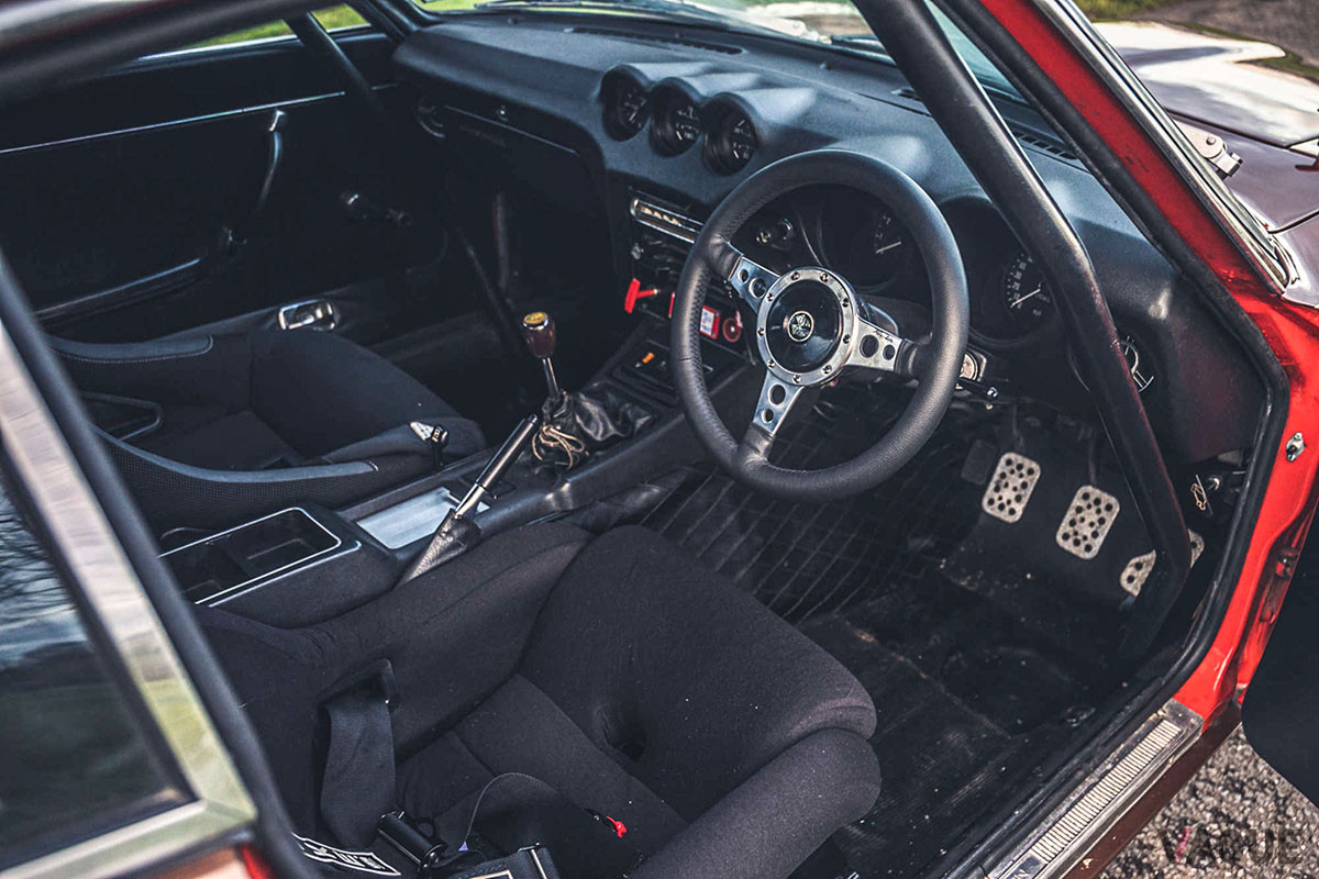約707万円で落札されたダットサン「240Z スーパーサムリ」（C）Silverstone Auctions Limited 2021