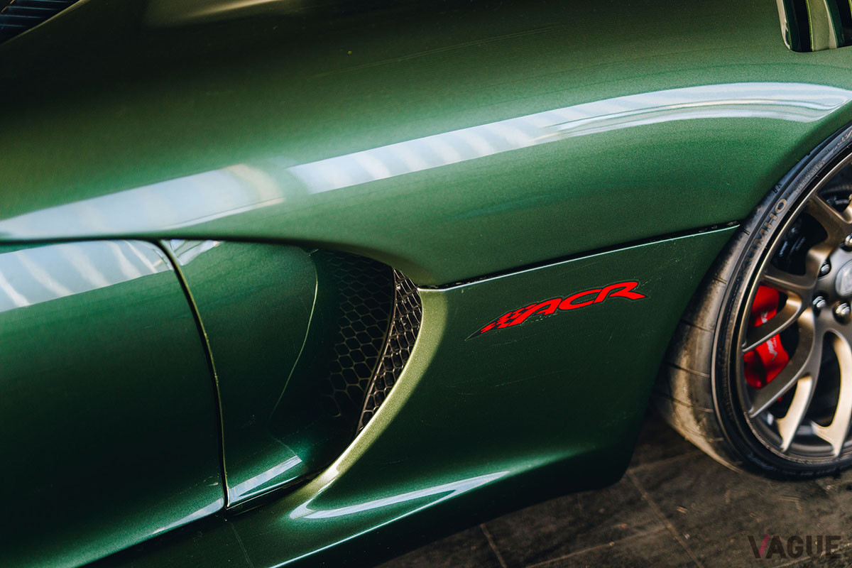 約2080万円で落札されたダッジ「バイパーACR」（C）2021 Courtesy of RM Sotheby's