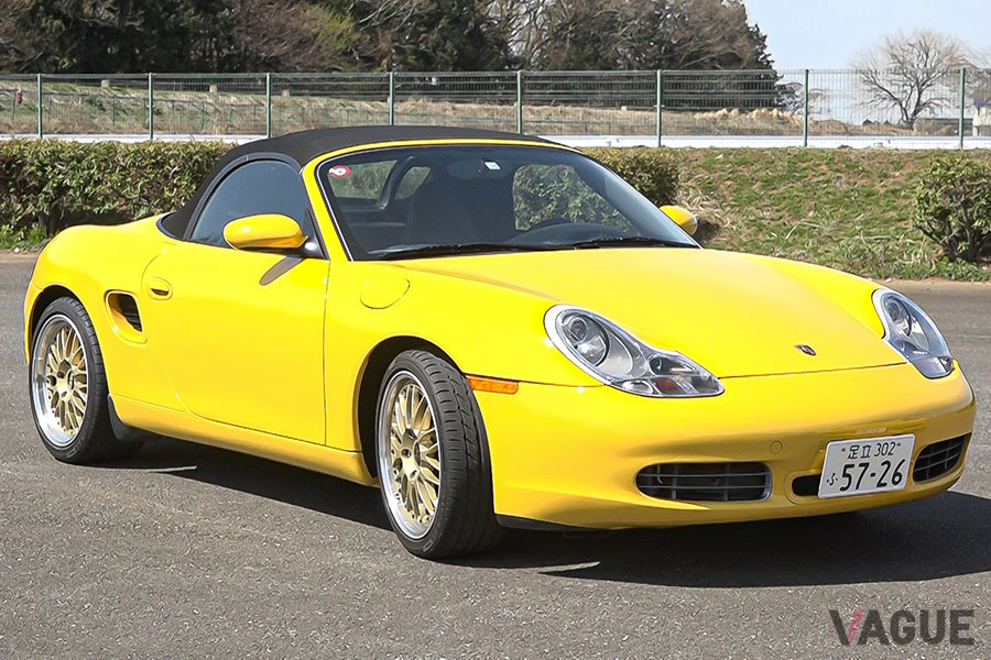 2000年モデルのポルシェ・ボクスターS