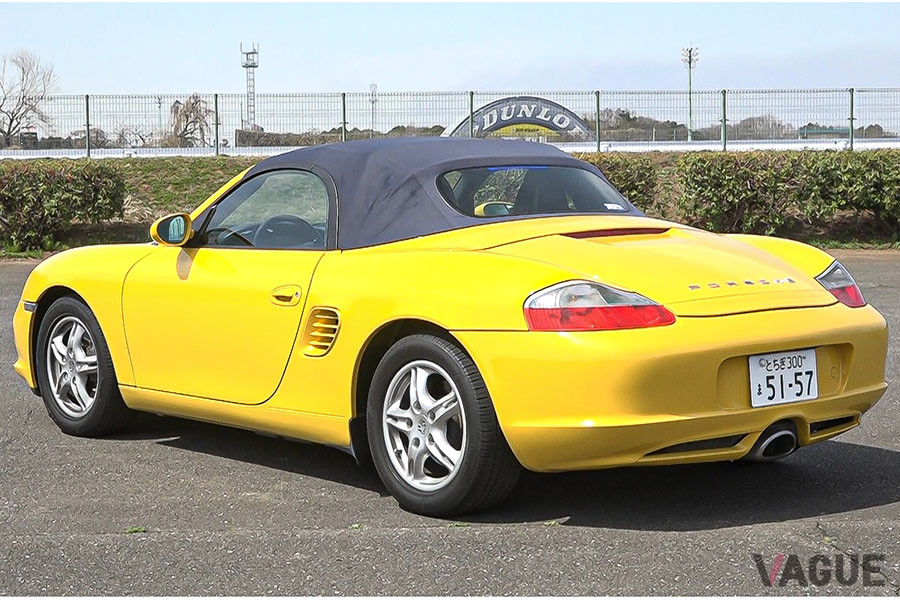 2003年モデルのポルシェ・ボクスター