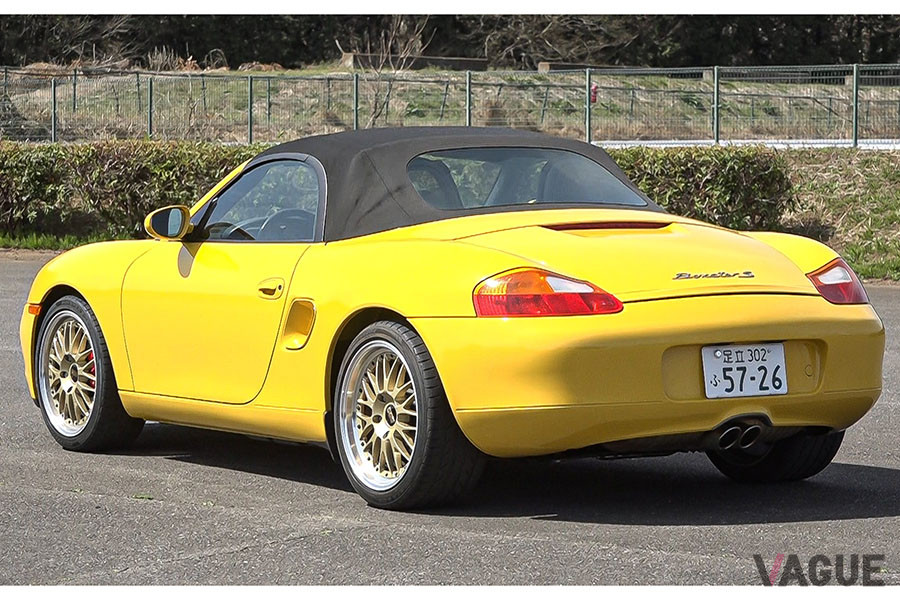 2000年モデルのポルシェ・ボクスターS