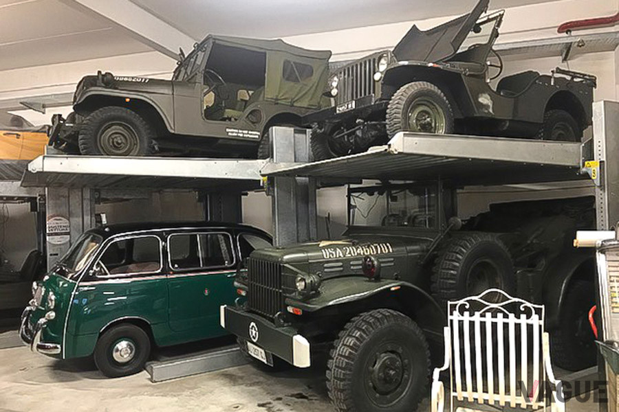 下段左からDodge Commander WC／FIAT 600 Multipla TAXI:1964　上段Jeep Willys