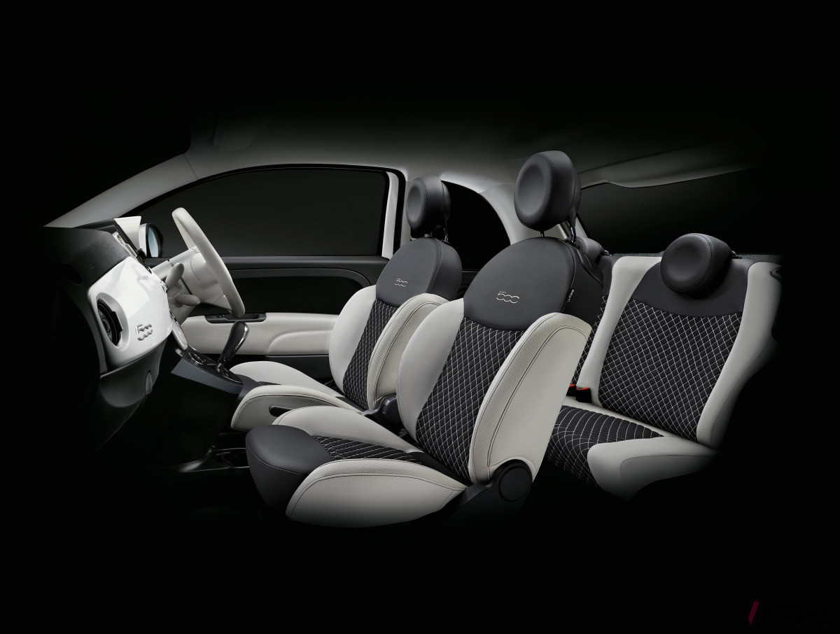 フィアット「500 Dolcevita」の内装