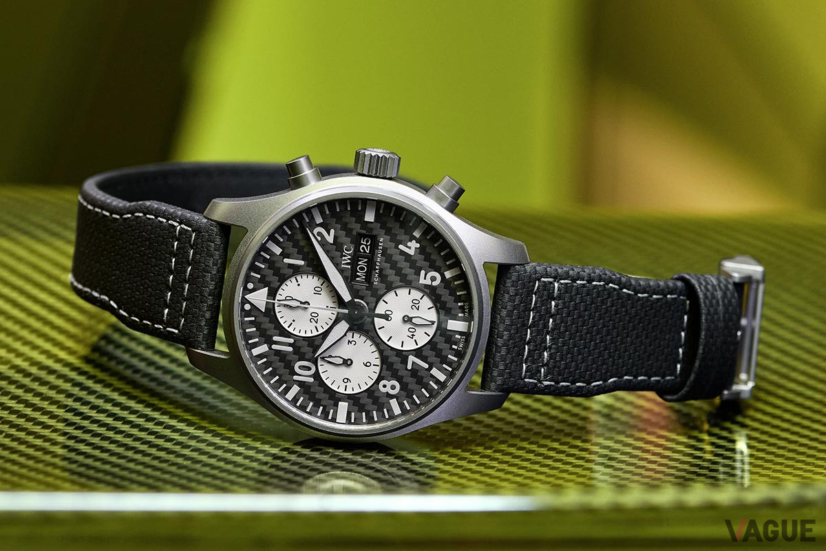 IWCシャフハウゼンとメルセデスAMGのパートナーシップを記念した「パイロット・ウォッチ・クロノグラフ "AMG"」