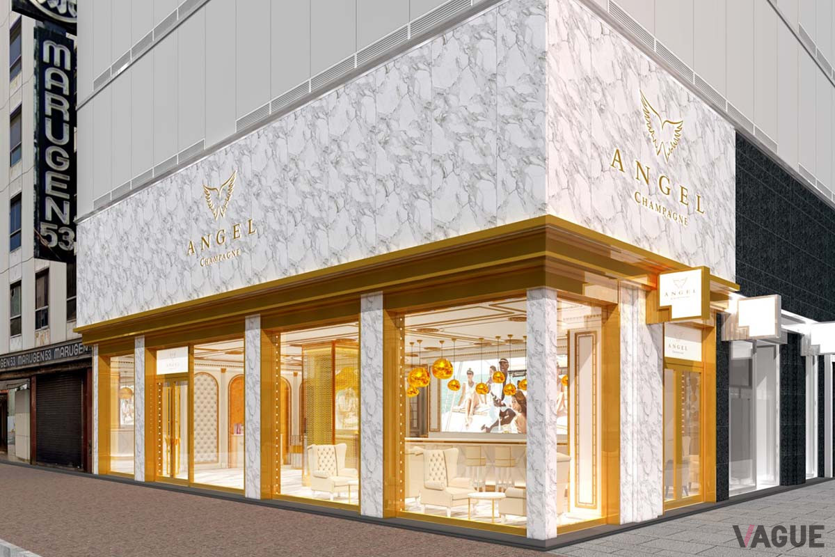 ラグジュアリーシャンパン「ANGEL CHAMPAGNE」の旗艦店