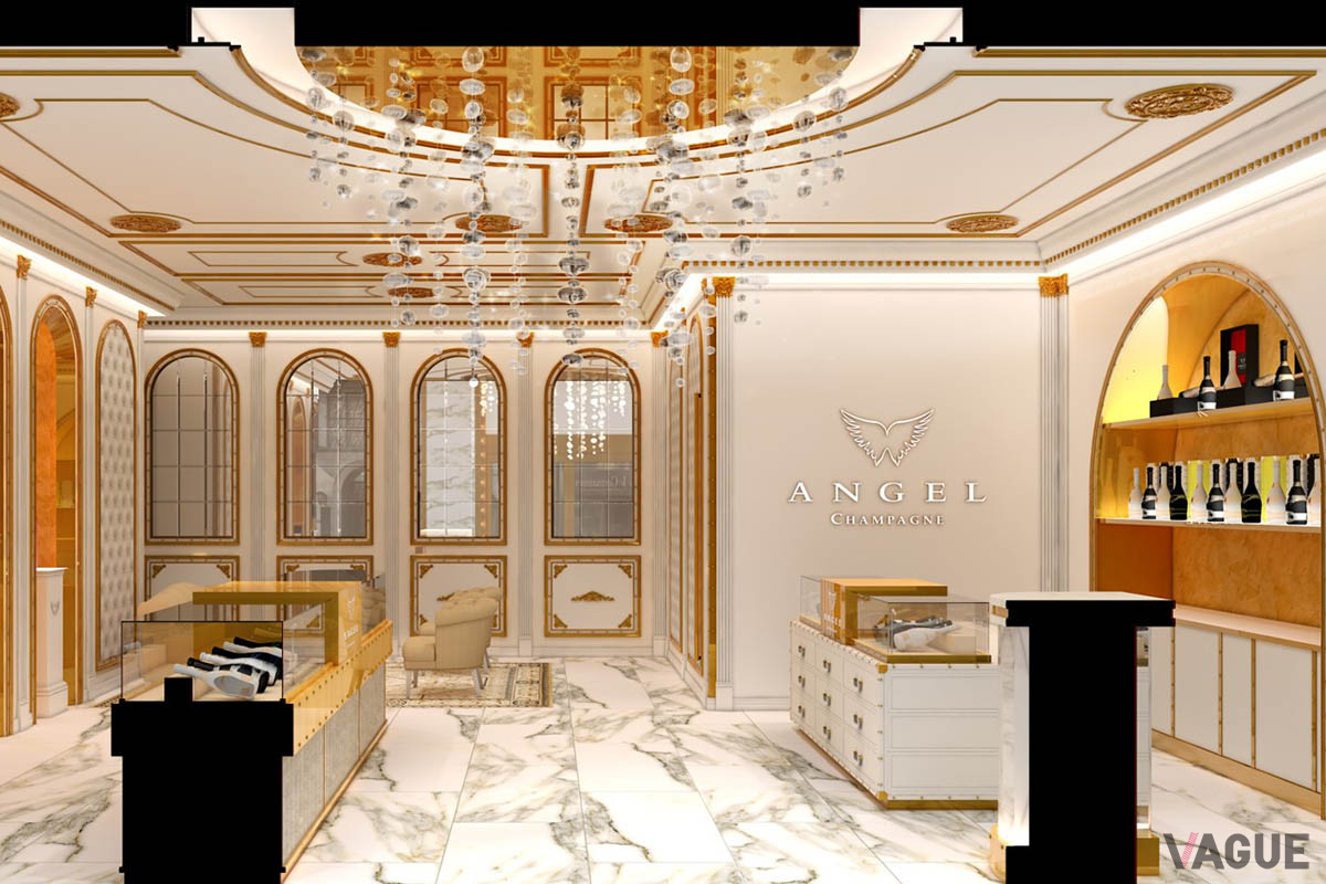 ラグジュアリーシャンパン「ANGEL CHAMPAGNE」の旗艦店
