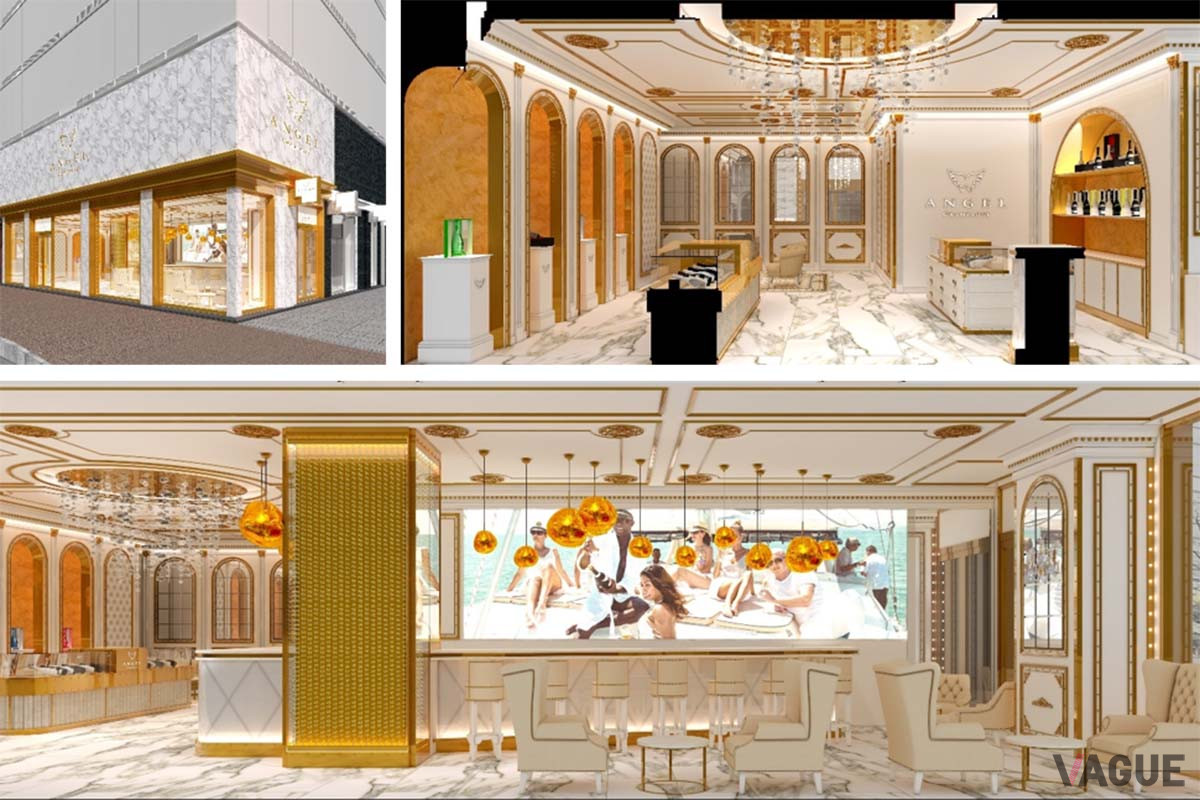 ラグジュアリーシャンパン「ANGEL CHAMPAGNE」の旗艦店