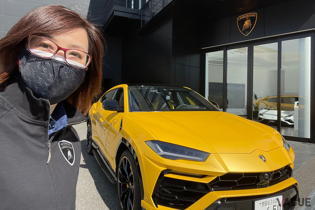 ツアーのファーストドライバーは、私吉田由美でした