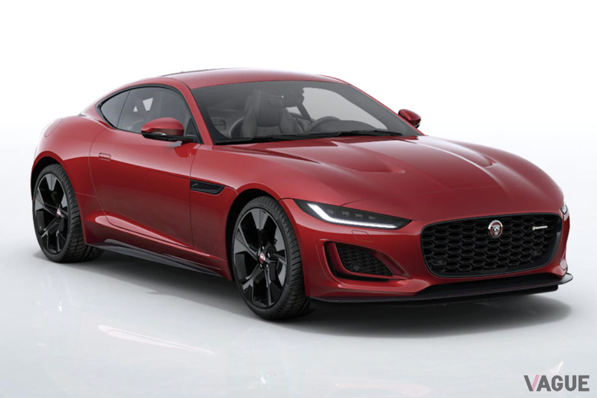 新しいフロントフェイスに一新した「F-Type」