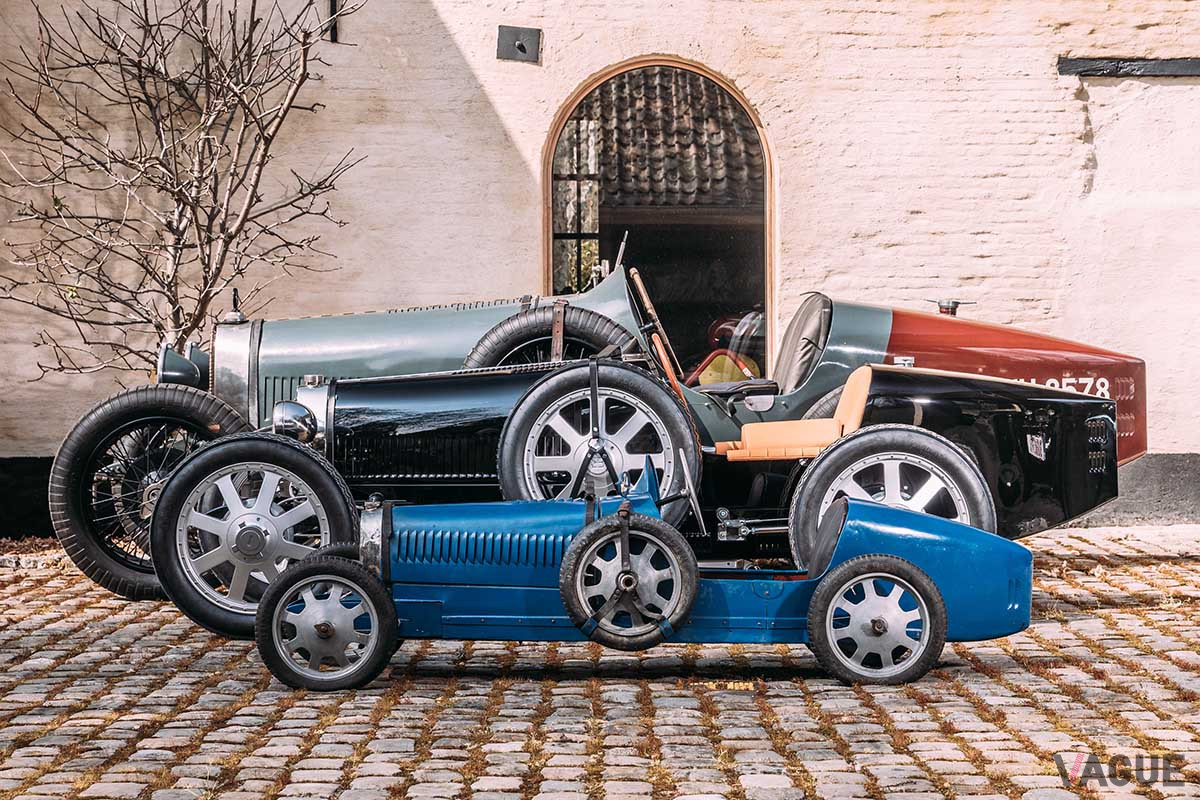 「ベイビーII」が、実車の75％のスケールであることがよく分かる。「ベイビー」は50％だった