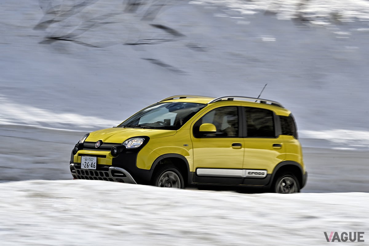 マニュアルトランスミッション特有の“操縦してる”感もあって、「パンダ・クロス4×4」で走る峠道は充分に楽しいといえる領域にある