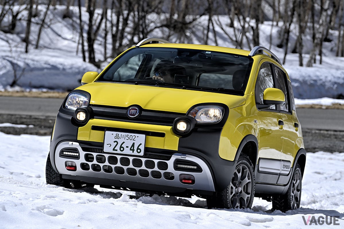 全長3705mmに全幅1665mmとナリは小さいけど、なかなか侮れない「パンダ・クロス4×4