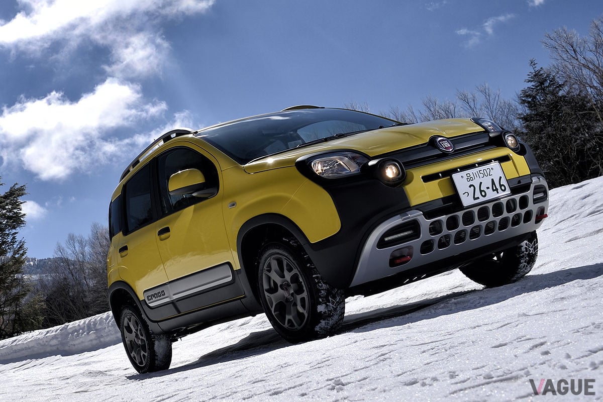 「パンダ・クロス4×4」はアウトドアでの時間をさらに楽しめるよう考えられたモデルである