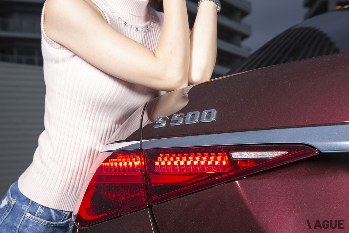 直列6気筒で「S500」。「S500」とえいば、かつてはV8エンジンだったそうです