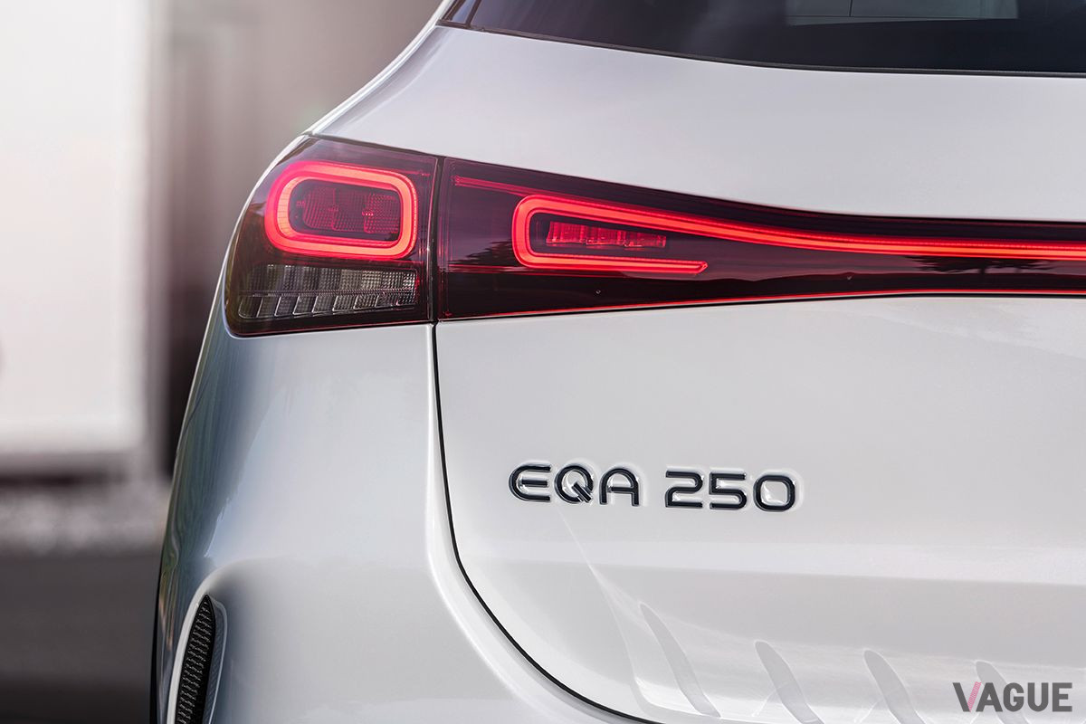 メルセデス・ベンツ「EQA 250 エディション1」のエンブレム