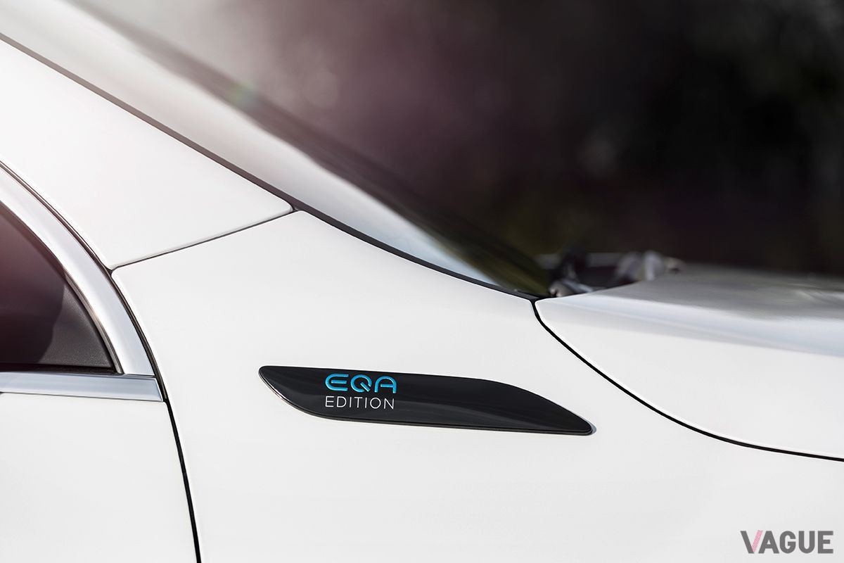 メルセデス・ベンツ「EQA 250 エディション1」のエンブレム