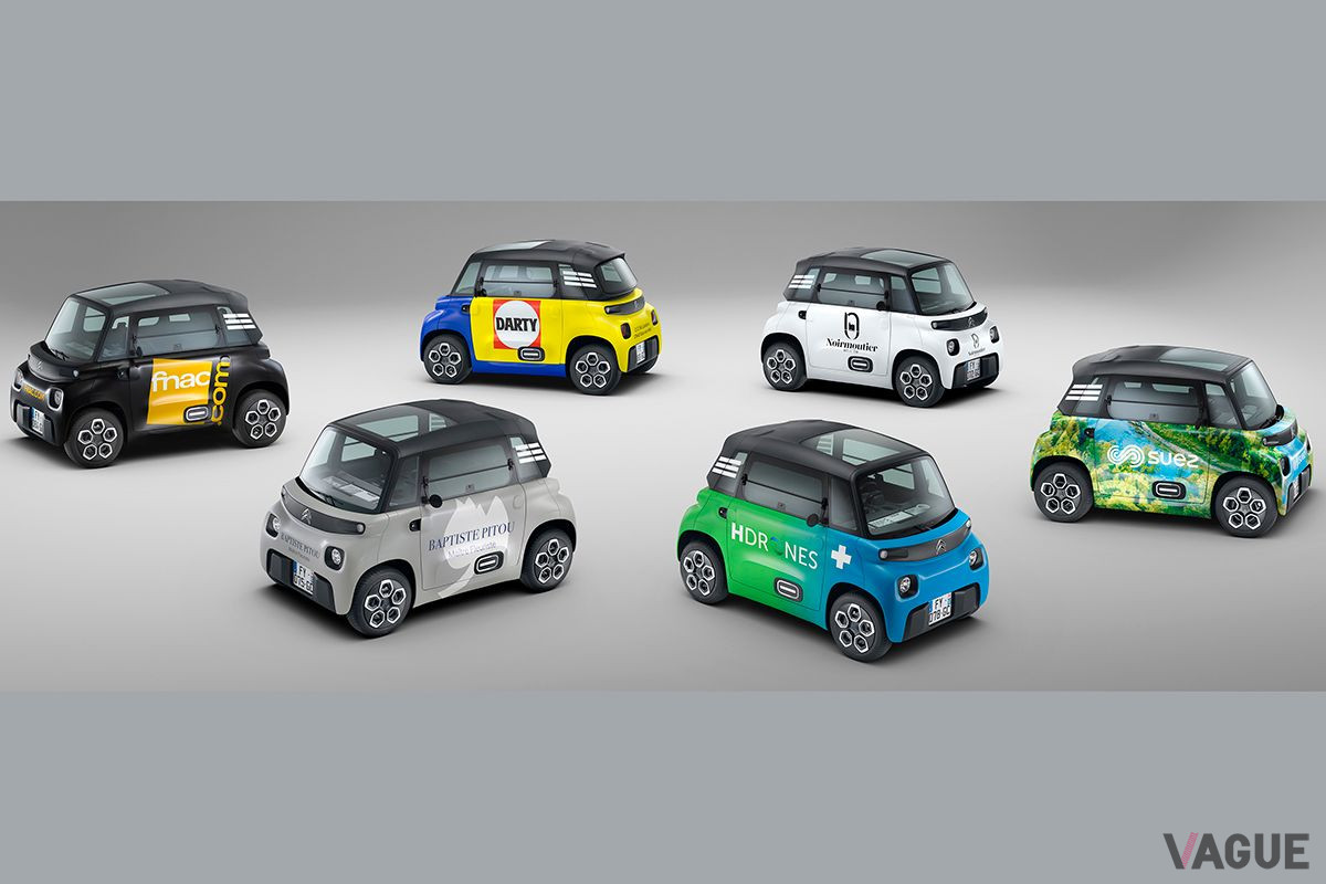 シトロエンの超小型EV「アミ」の商用車バージョン「マイ・アミ・カーゴ」