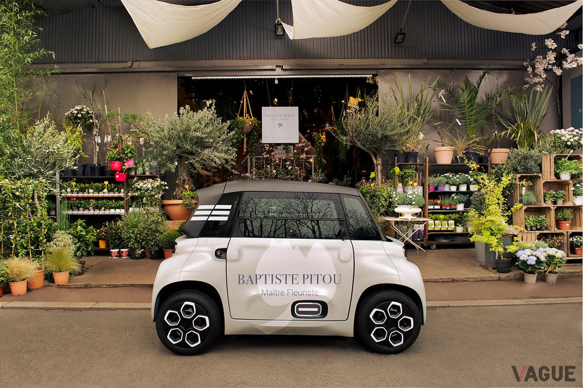 シトロエンの超小型EV「アミ」の商用車バージョン「マイ・アミ・カーゴ」