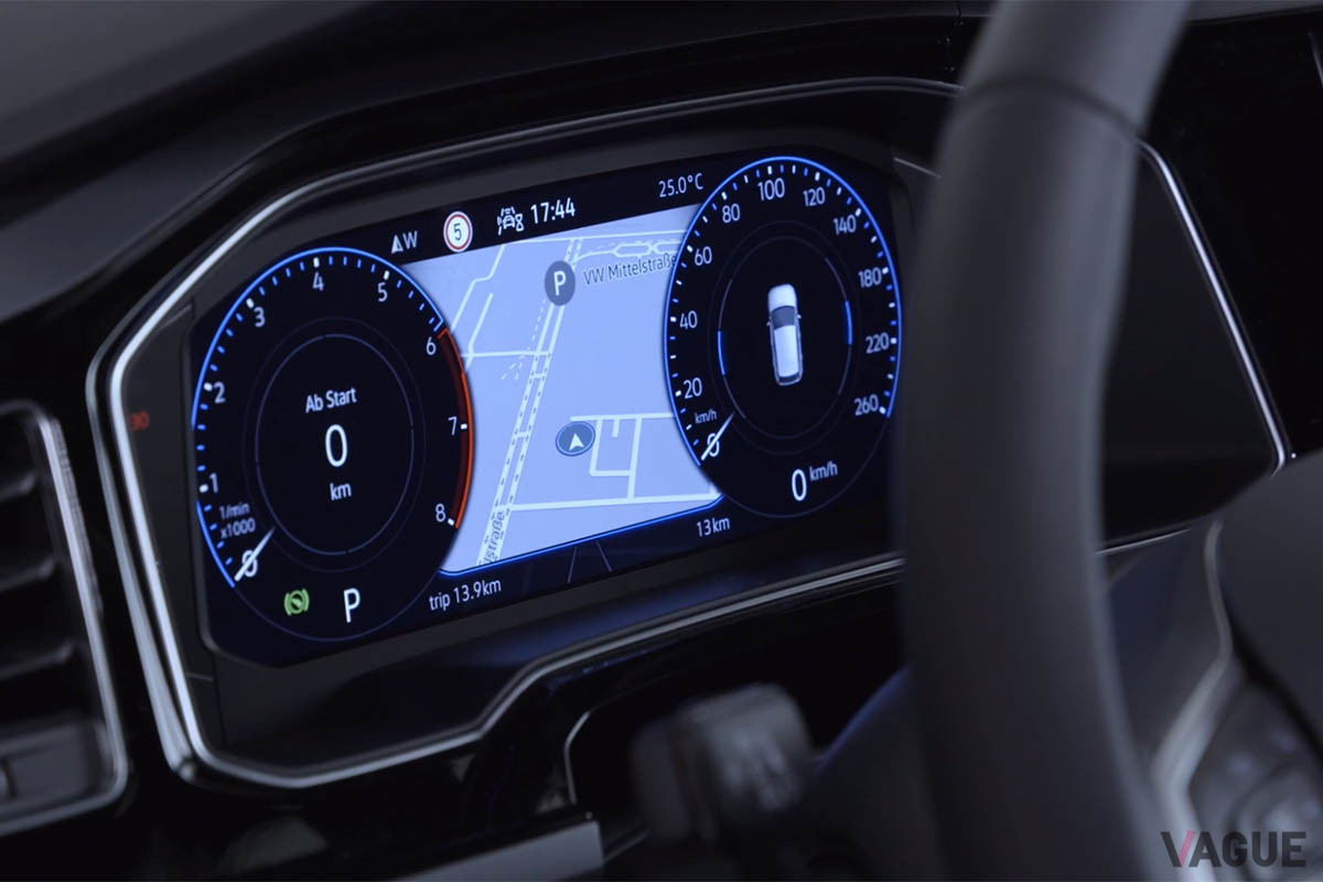 2021年4月22日に世界初公開されたVW改良新型「ポロ」のインテリア