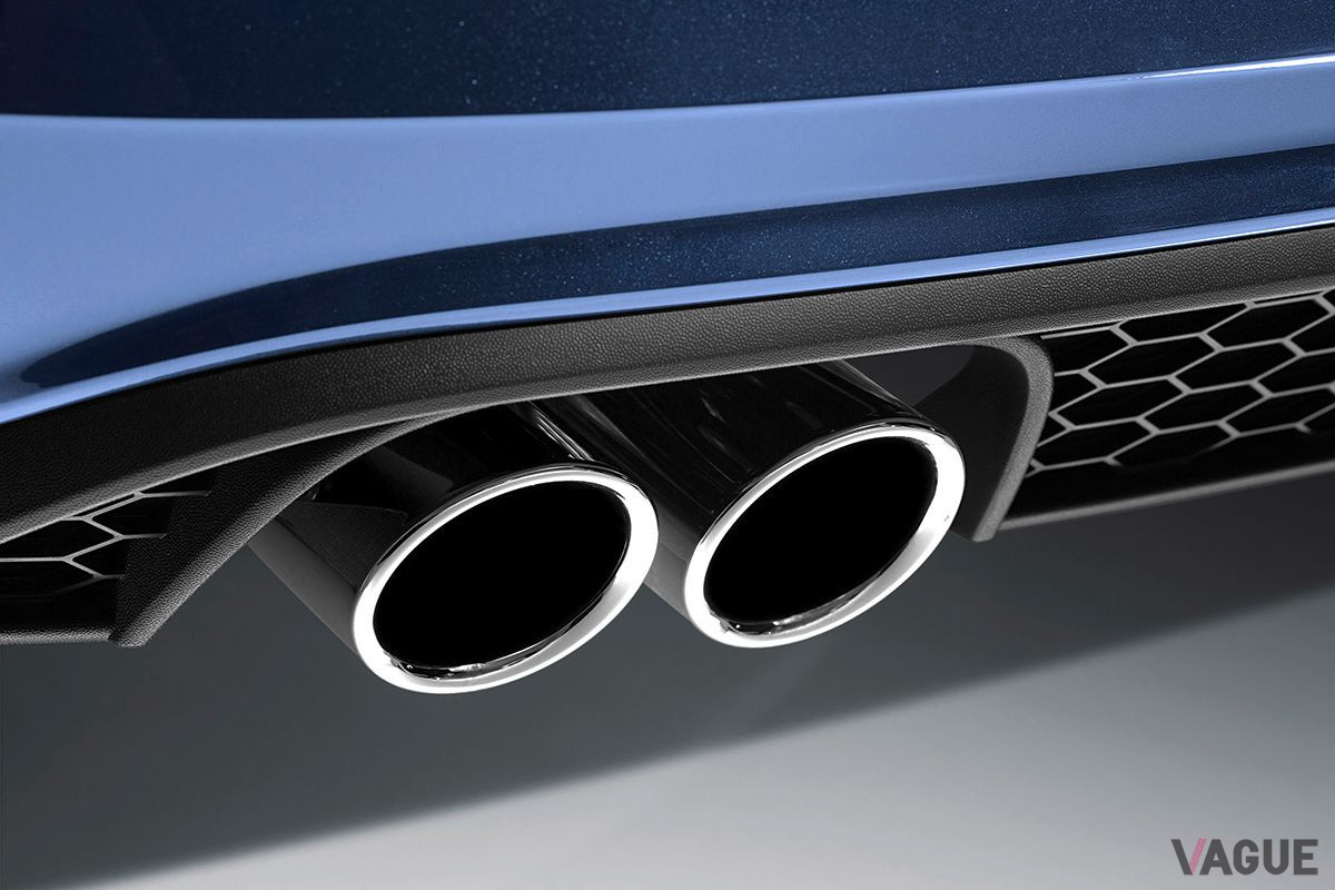 VW現行型「ポロGTI」のマフラー