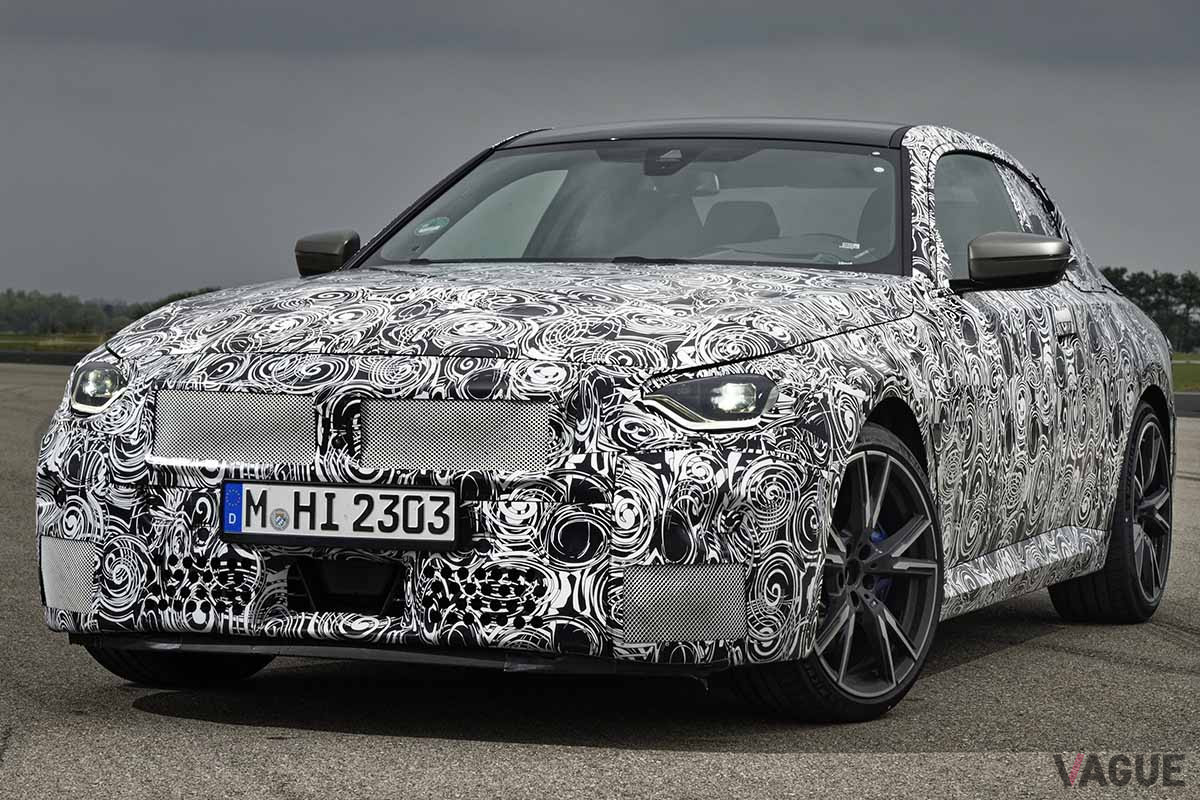 最終テストをおこなっているBMW新型「2シリーズクーペ」