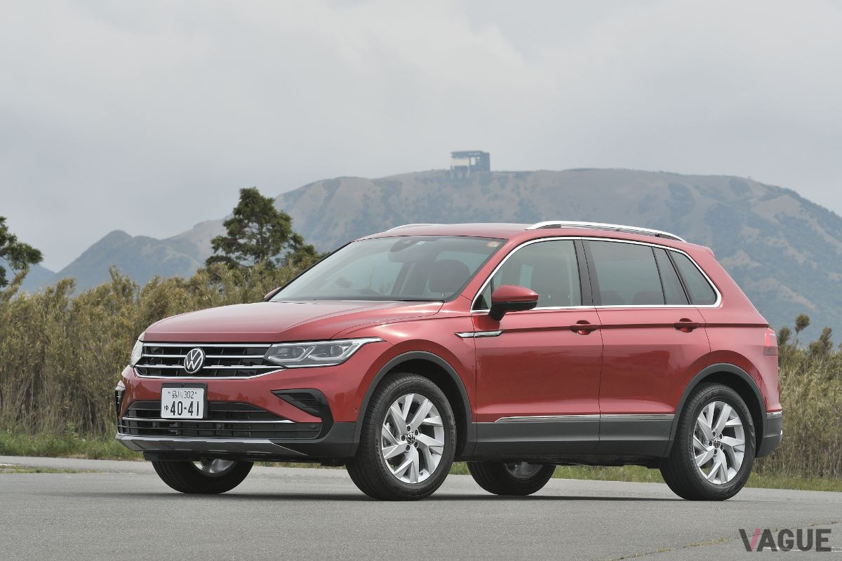 VW改良新型「ティグアン」の全長は4515mm