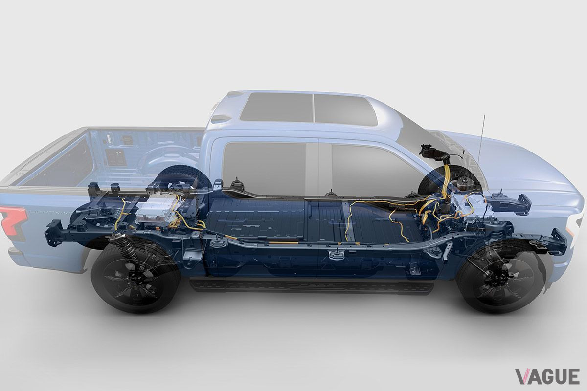 フォードのEV「F-150ライトニング」のバッテリーパック