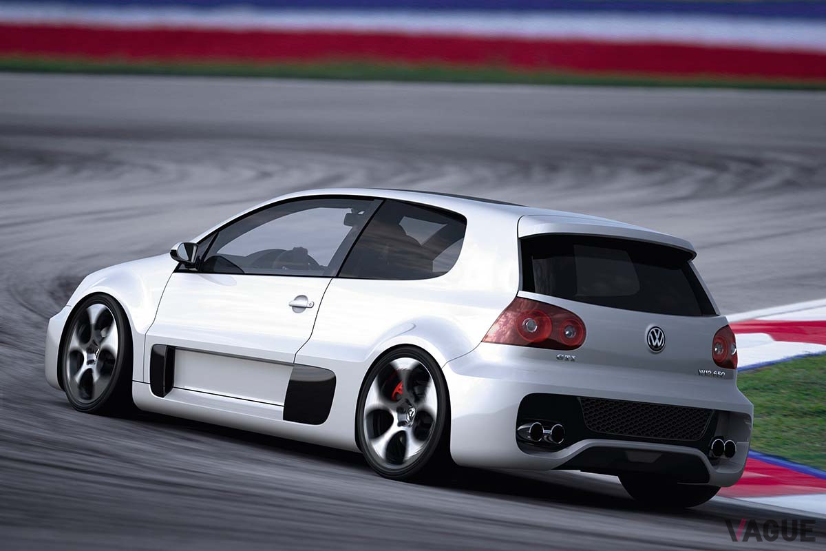 2007年に開催されたGTIミーティング「ヴェルターゼー」でお披露目されたVW「ゴルフGTI W12−650」