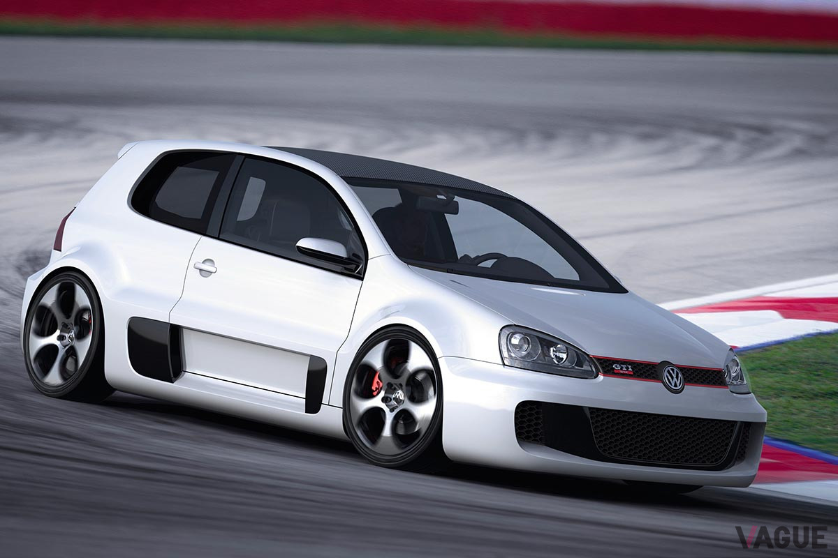 2007年に開催されたGTIミーティング「ヴェルターゼー」でお披露目されたVW「ゴルフGTI W12−650」