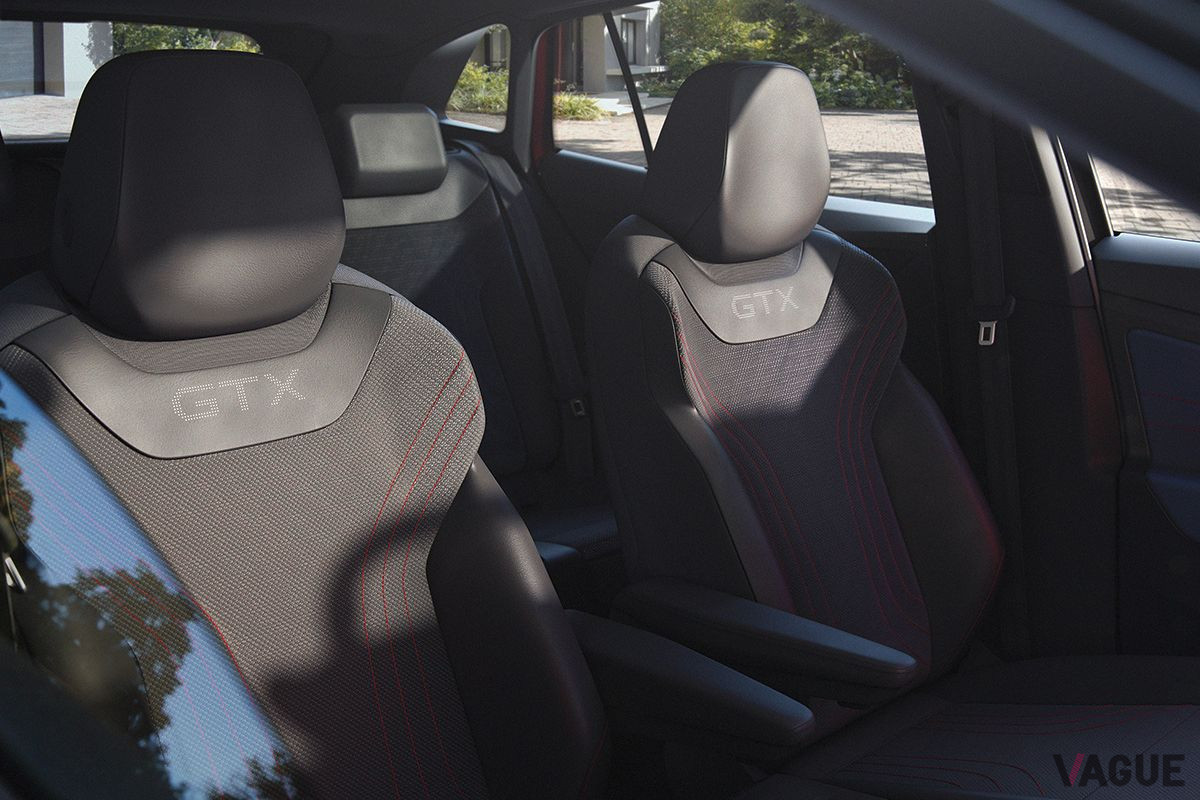 VW「ID.4 GTX」のフロントシート