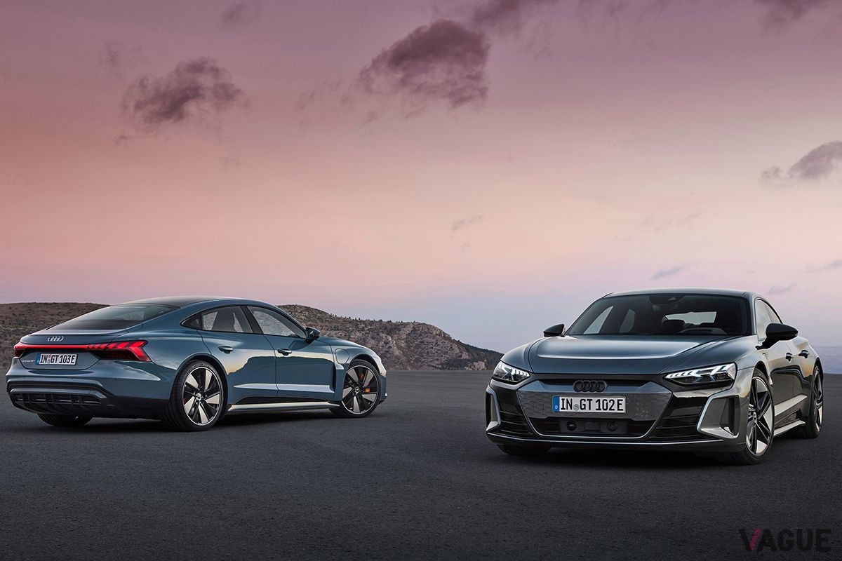 アウディ「RS e-tron GT」と「e-tron GTクワトロ」