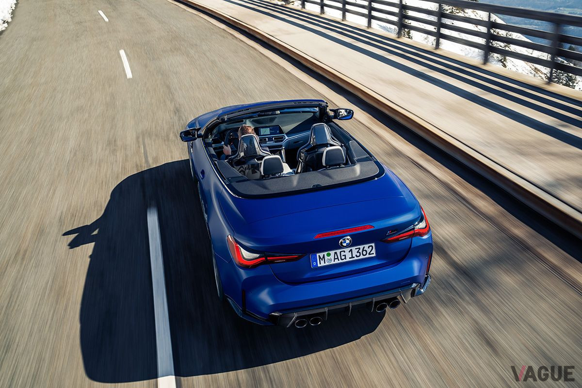 欧州で登場したBMW新型「M4 コンバーチブル」の走り