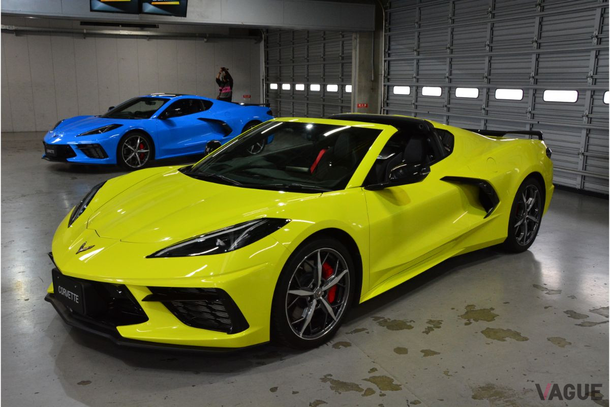 新型「シボレー コルベット コンバーチブル」