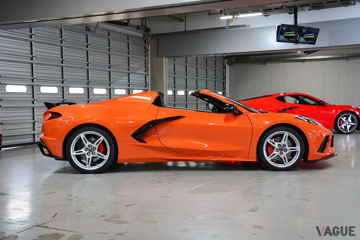 新型「シボレー コルベット コンバーチブル」