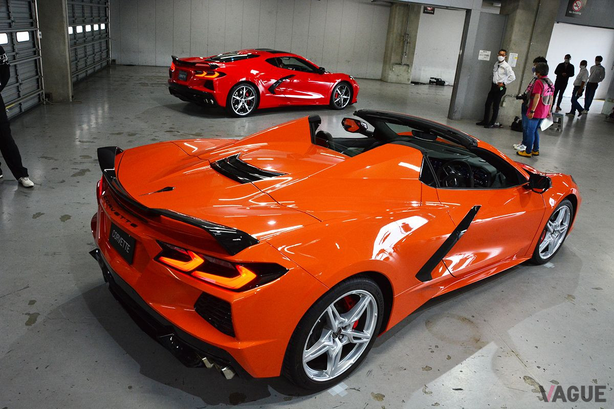 新型「シボレー コルベット コンバーチブル」