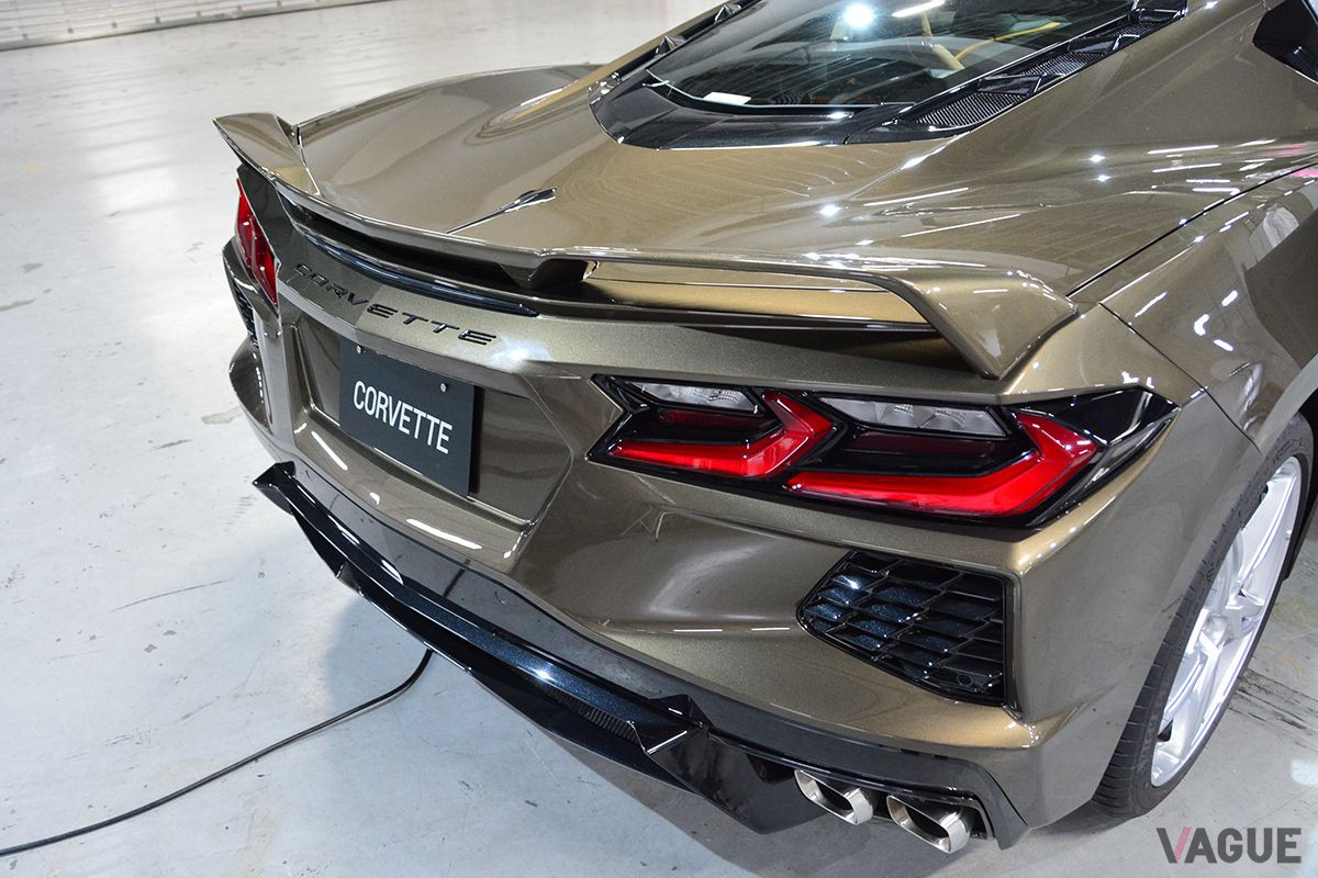 新型「シボレー コルベット 2LT」のリアデザイン