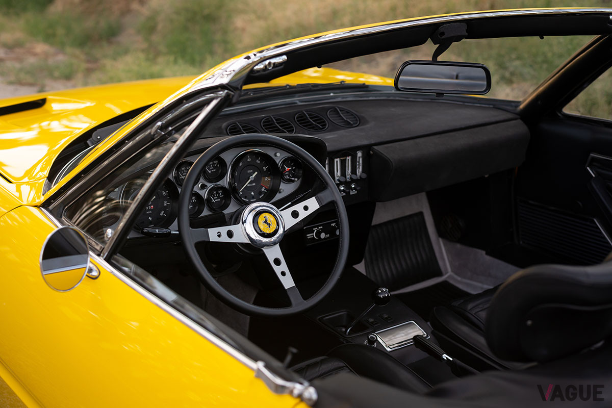 約2億4600万円−3億100万円のエスティメートがつけられたフェラーリ「365GTS／4デイトナ・スパイダー」（C）2021 Courtesy of RM Sotheby's