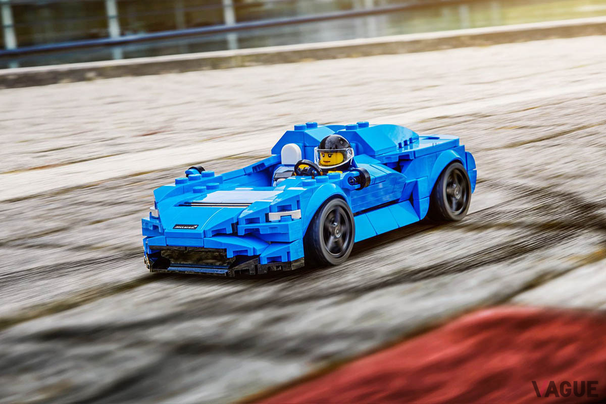 マクラーレンとレゴのコラボレーションにより誕生した「LEGOスピードチャンピオン マクラーレンElva」