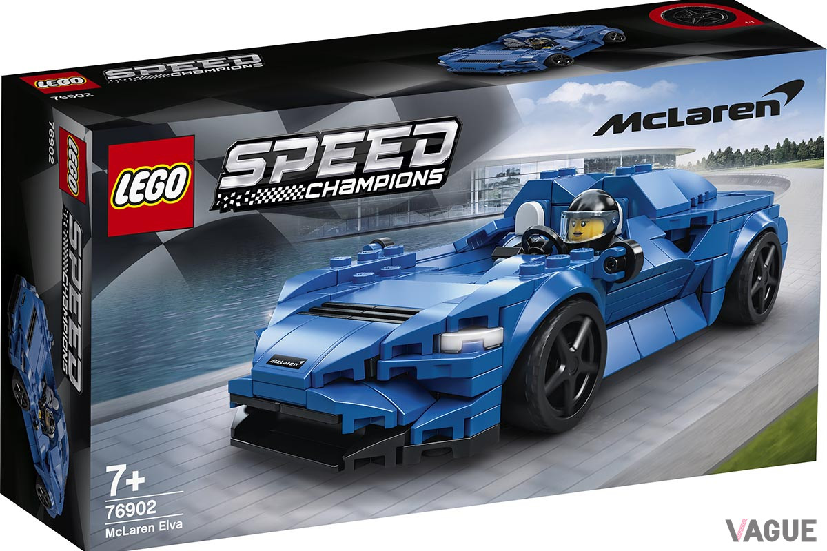 マクラーレンとレゴのコラボレーションにより誕生した「LEGOスピードチャンピオン マクラーレンElva」