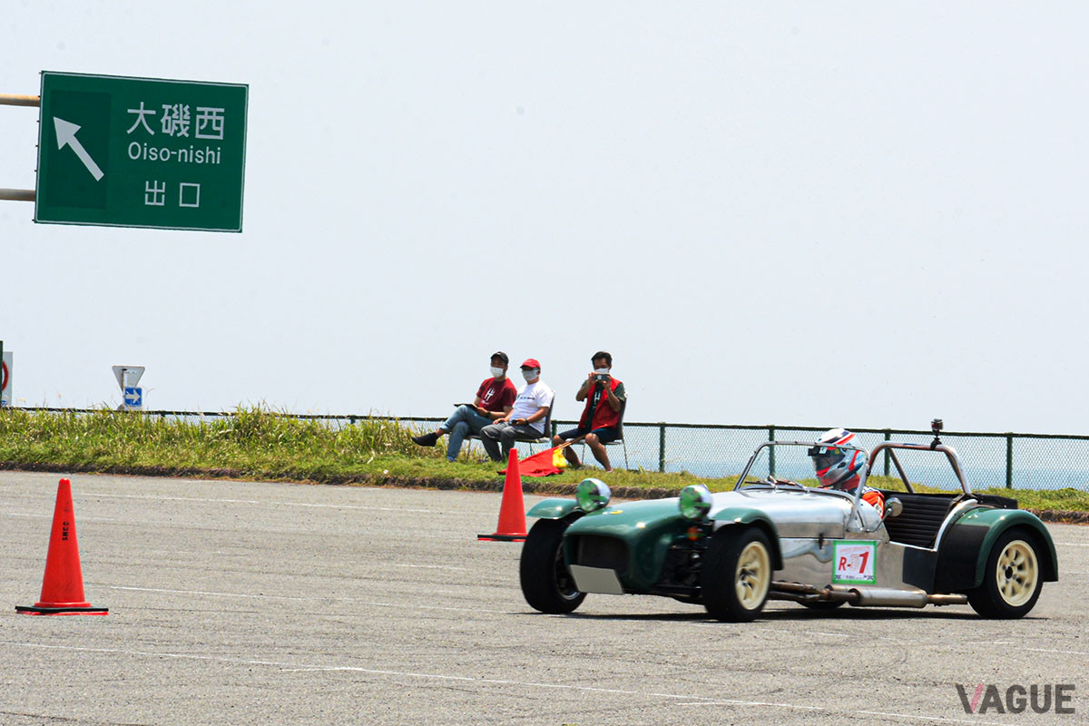 前回の総合優勝に輝いた赤ゼッケンのスーパーセヴン