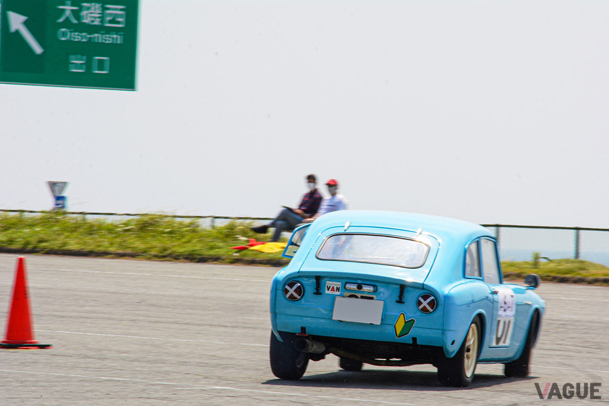 テールに「若葉マーク」が見える、ホンダS600クーペ
