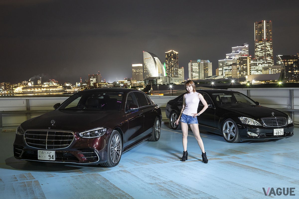 最新の「S500」と2世代前の「S500」を乗り比べてみた