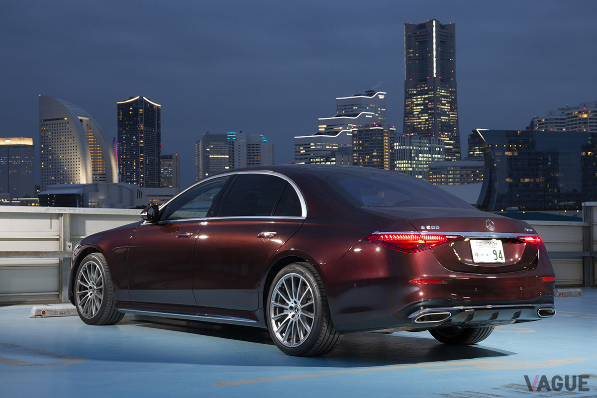 今回のテストカーは、メルセデス・ベンツ「S500 4MATIC LONG」だ