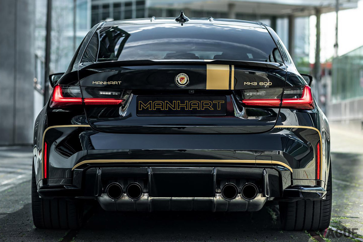 マンハートがBMW「M3コンペティション（G80型）」をチューニングした「MH3 600セダン」