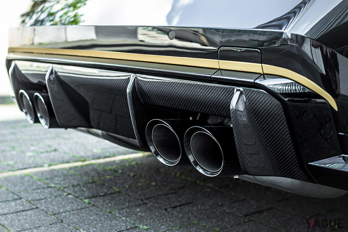 マンハートパフォーマンススチールリアサイレンサーエグゾーストシステム