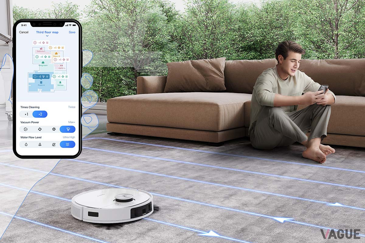 従来品と比べマッピング精度が4倍にアップ